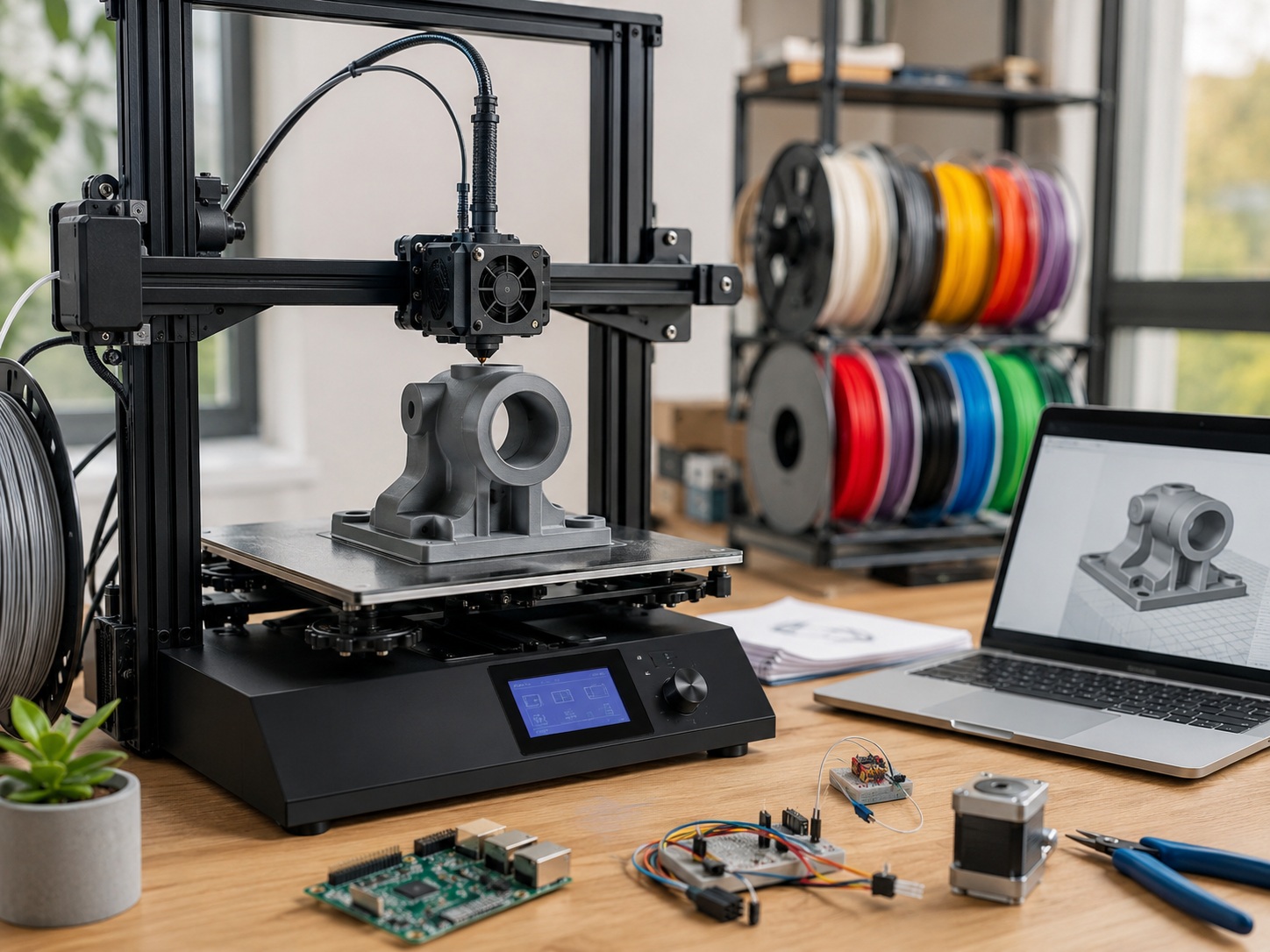 Imprimarea 3D devine tot mai accesibilă: de la idee la obiect real, cu soluții potrivite pentru acasă, birou și afaceri